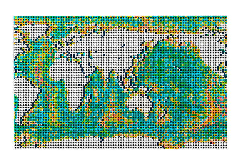 LEGO® Art 31203 World Map - My Hobbies