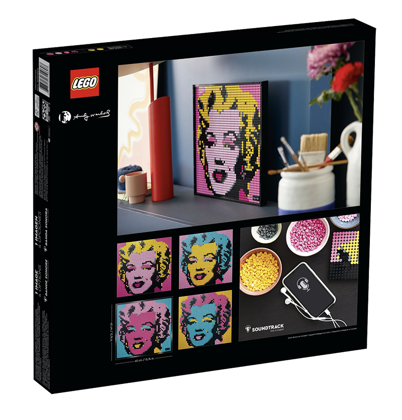 LEGO® Art 31197 Andy Warhol's Marilyn Monroe - My Hobbies