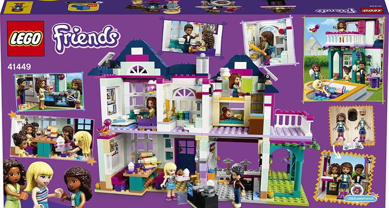 Lego 41449 friends andrea's family house stores cheap