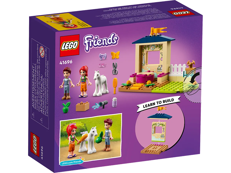 LEGO® 41696 Friends Pony Washing Stable (ship from 1st Jun) - My Hobbies