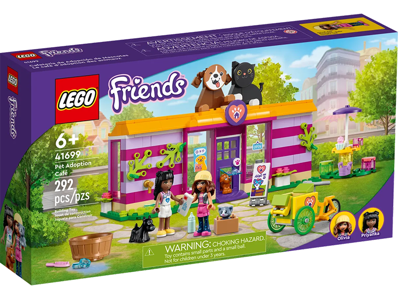 LEGO® 41699 Friends Pet Adoption Cafe - My Hobbies