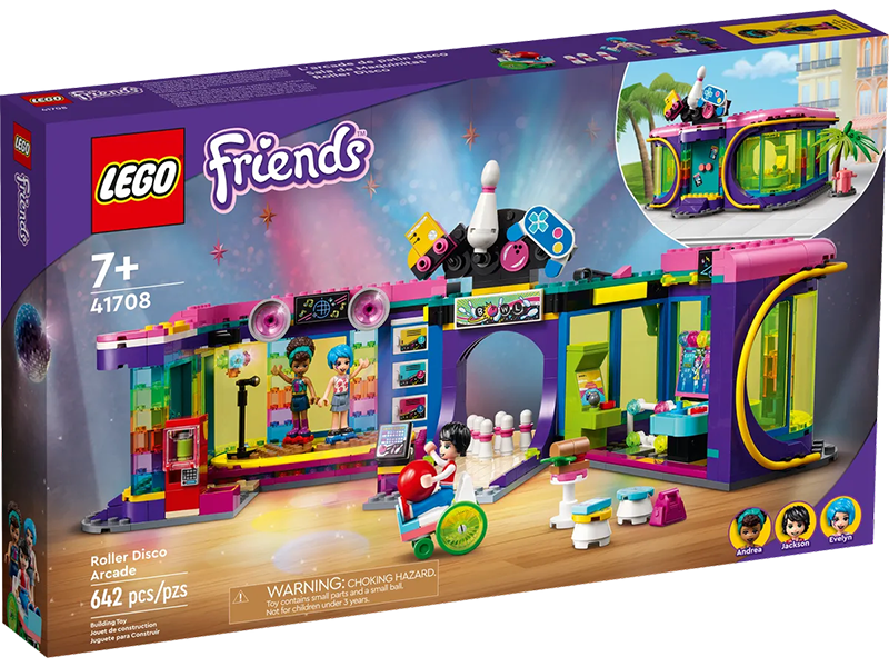 LEGO® 41708 Friends Roller Disco Arcade (ship from 1st Jun) - My Hobbies