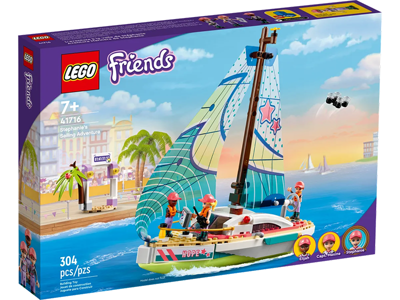 LEGO® 41716 Friends Stephanie's Sailing Adventure (ship from 1st Jun) - My Hobbies