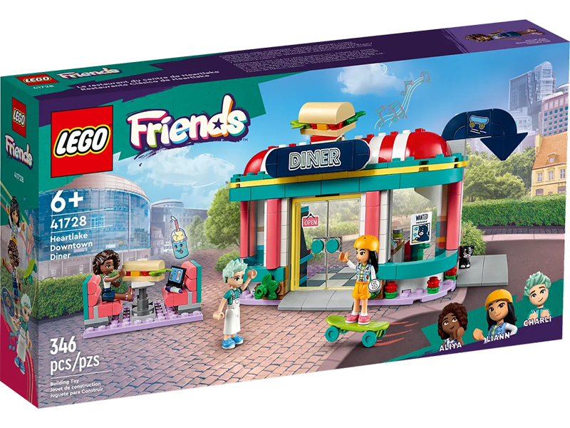 LEGO® 41728 Friends Heartlake Downtown Diner - My Hobbies