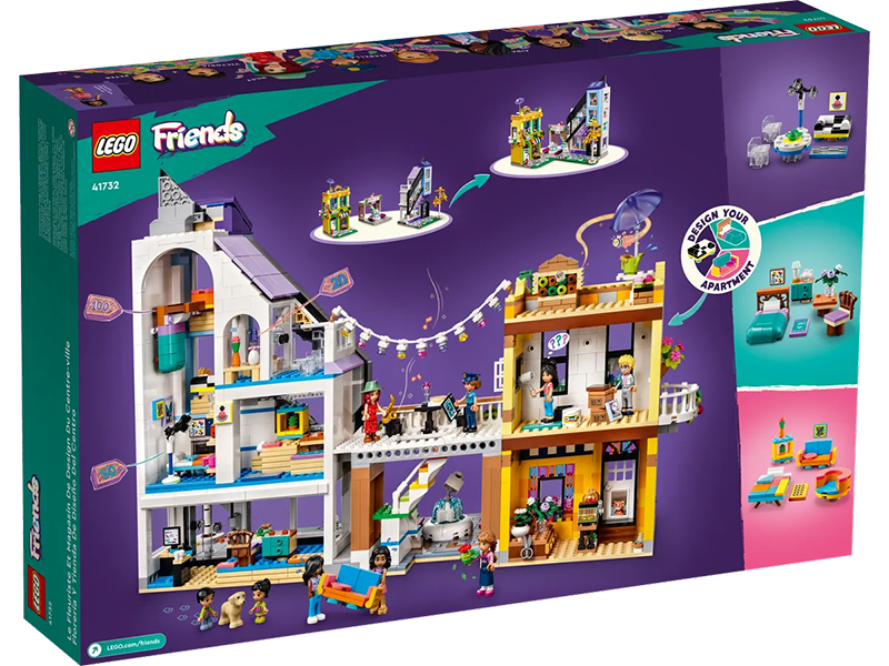 LEGO® 41732 Friends Downtown Flower and Design Stores - My Hobbies