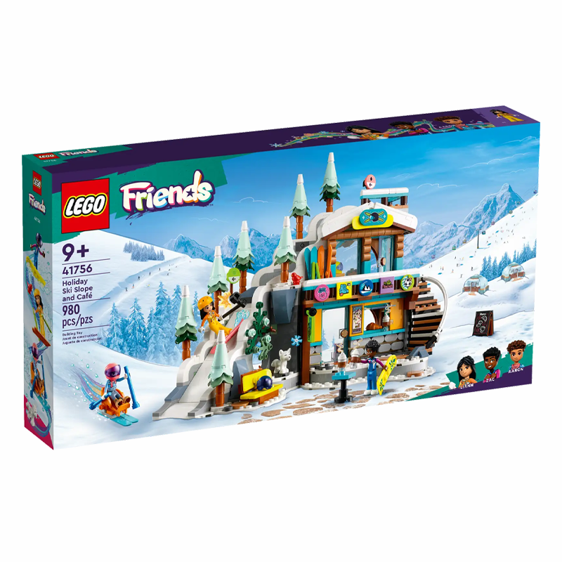 LEGO® 41756 Friends Holiday Ski Slope and Café