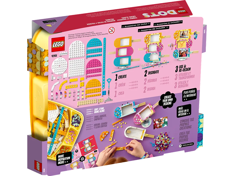 LEGO® 41956 DOTS Ice Cream Picture Frames & Bracelet (ship from 1st Jun) - My Hobbies