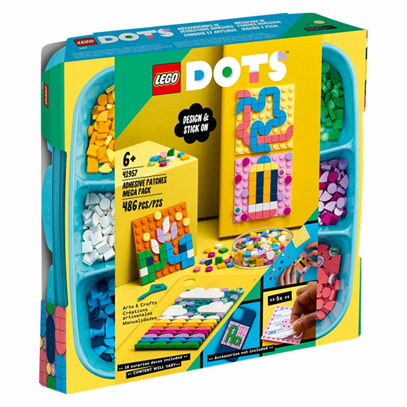 LEGO® 41957 DOTS Adhesive Patches Mega Pack (ship from 1st Jun) - My Hobbies