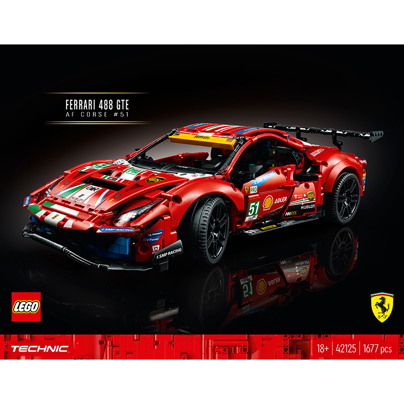 LEGO® 42125 Technic™ Ferrari 488 GTE “AF Corse