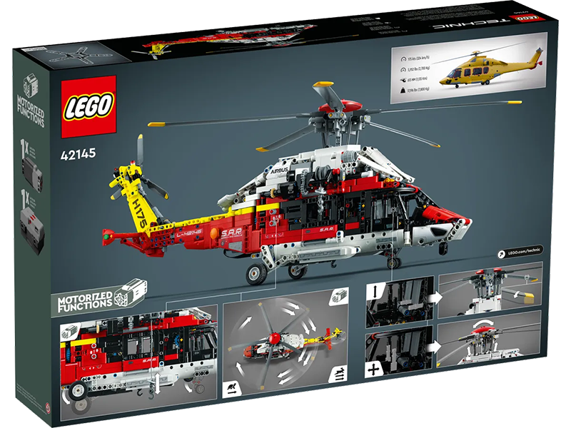 LEGO® 42145 Technic Airbus H175 Rescue Helicopter - My Hobbies