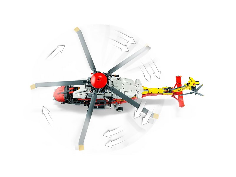 LEGO® 42145 Technic Airbus H175 Rescue Helicopter - My Hobbies