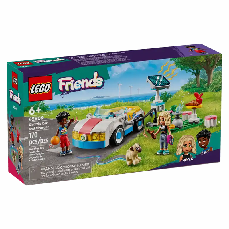 LEGO 42609 Friends Electric Car and Charger