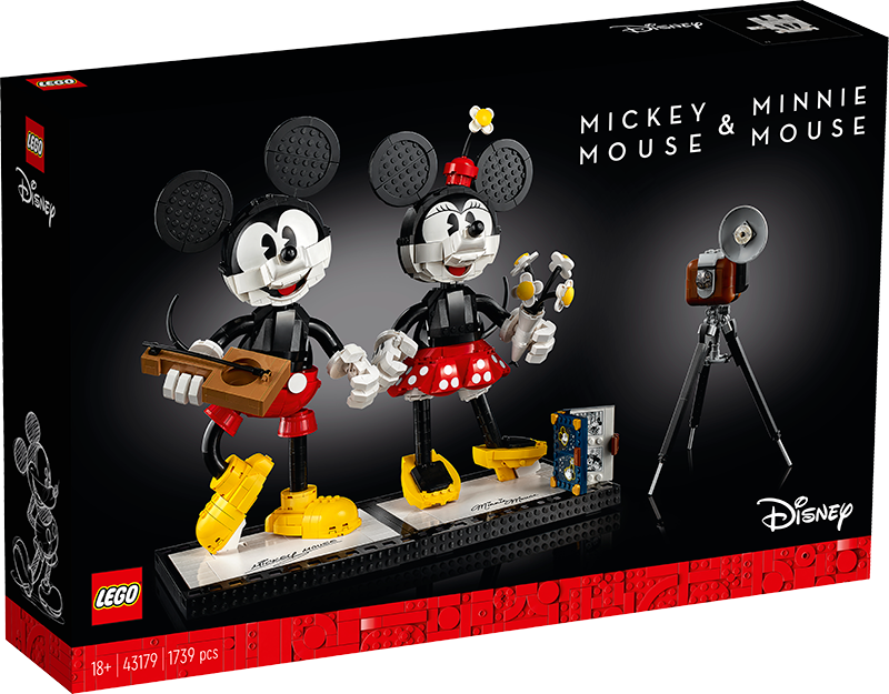 LEGO® 43179 Mickey Mouse & Minnie Mouse Buildable Characters - My Hobbies