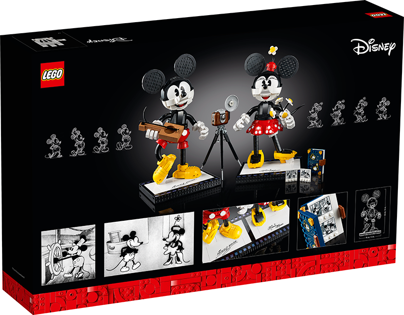 LEGO 43179 Mickey Mouse Minnie Mouse Buildable Characters My Hobbies