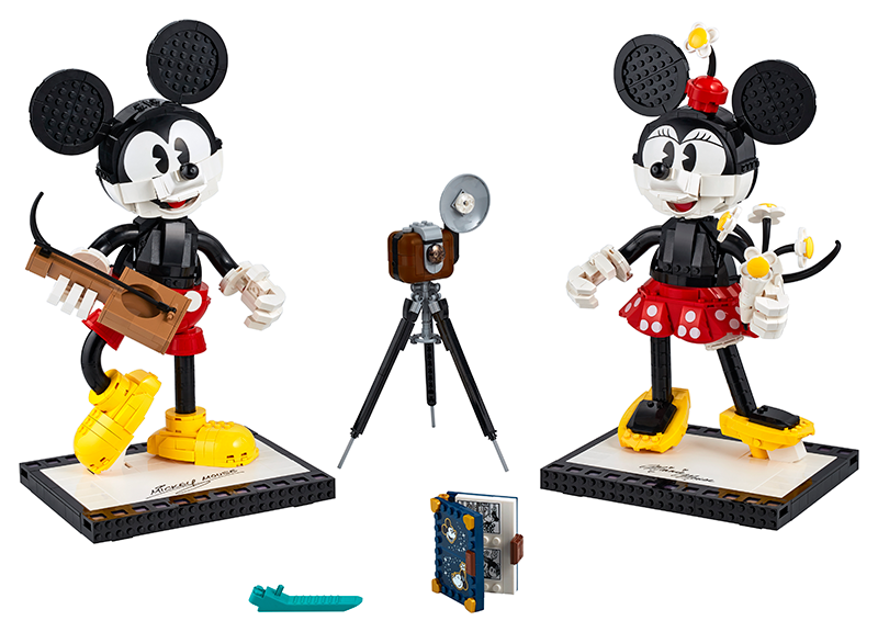 LEGO® 43179 Mickey Mouse & Minnie Mouse Buildable Characters - My Hobbies