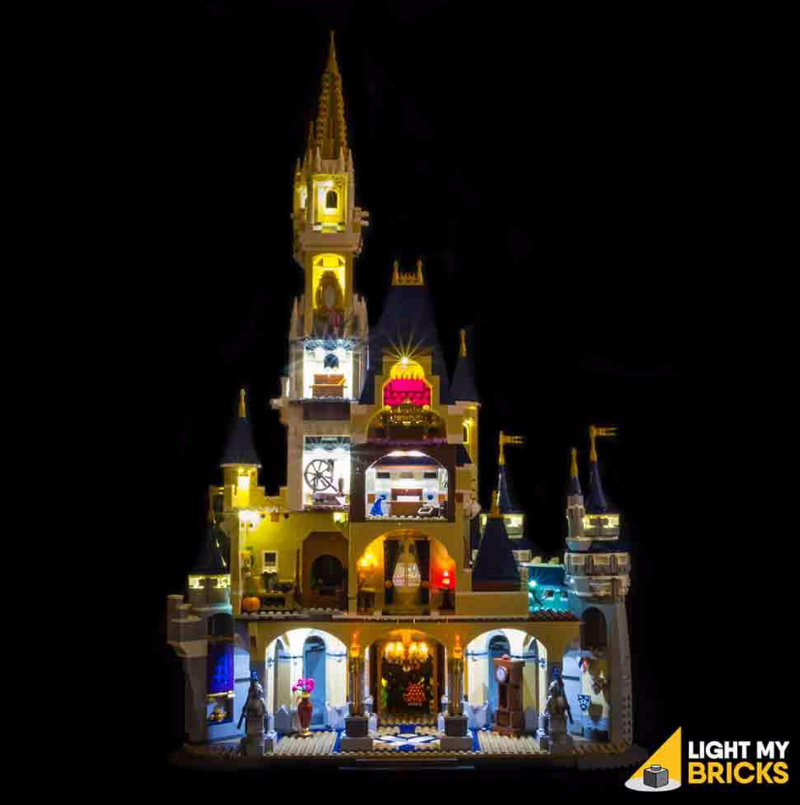 Light My Bricks LEGO Disney Castle 71040 Light Kit LEGO Set Are Not Included My Hobbies