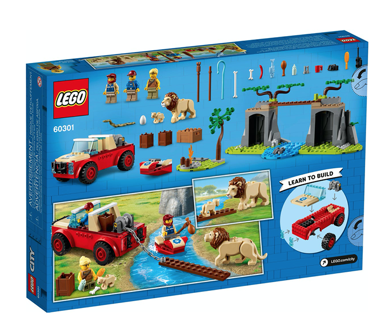 LEGO® 60301 City Wildlife Rescue Off-Roader - My Hobbies