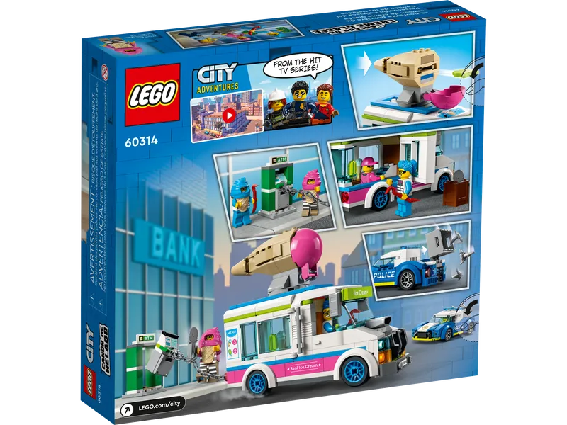 LEGO® 60314 City Ice Cream Truck Police Chase - My Hobbies