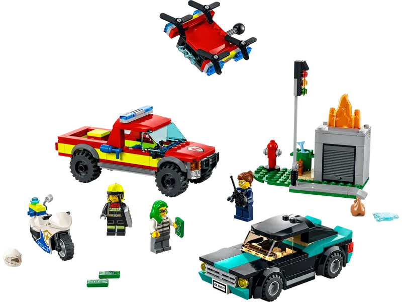 LEGO® 60319 City Fire Rescue & Police Chase - My Hobbies