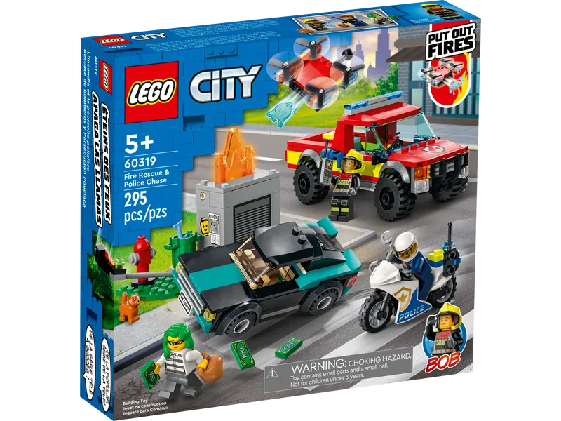 LEGO® 60319 City Fire Rescue & Police Chase - My Hobbies