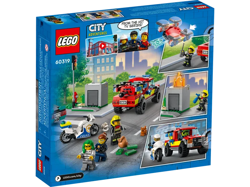 LEGO® 60319 City Fire Rescue & Police Chase - My Hobbies