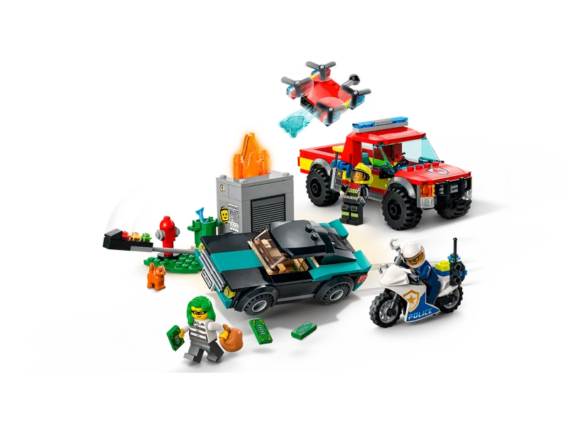 LEGO® 60319 City Fire Rescue & Police Chase - My Hobbies