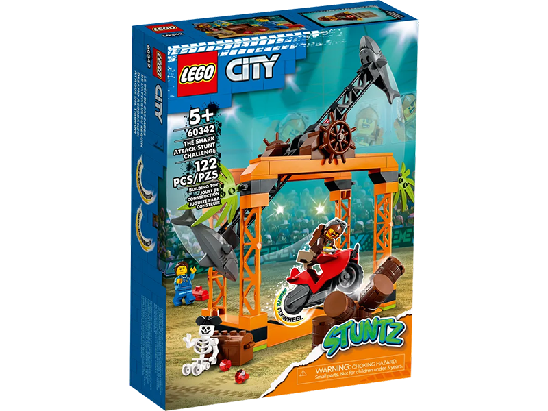 LEGO® 60342 City The Shark Attack Stunt Challenge (ship from 1st Jun) - My Hobbies