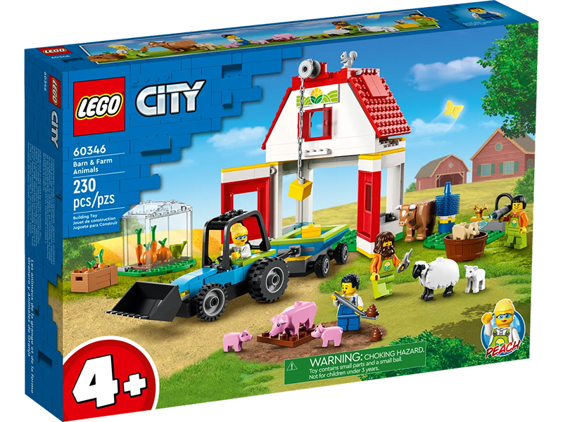 LEGO® 60346 City Barn & Farm Animals (ship from 1st Jun) - My Hobbies