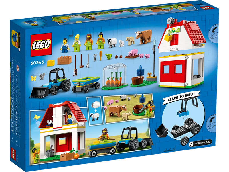 LEGO® 60346 City Barn & Farm Animals (ship from 1st Jun) - My Hobbies