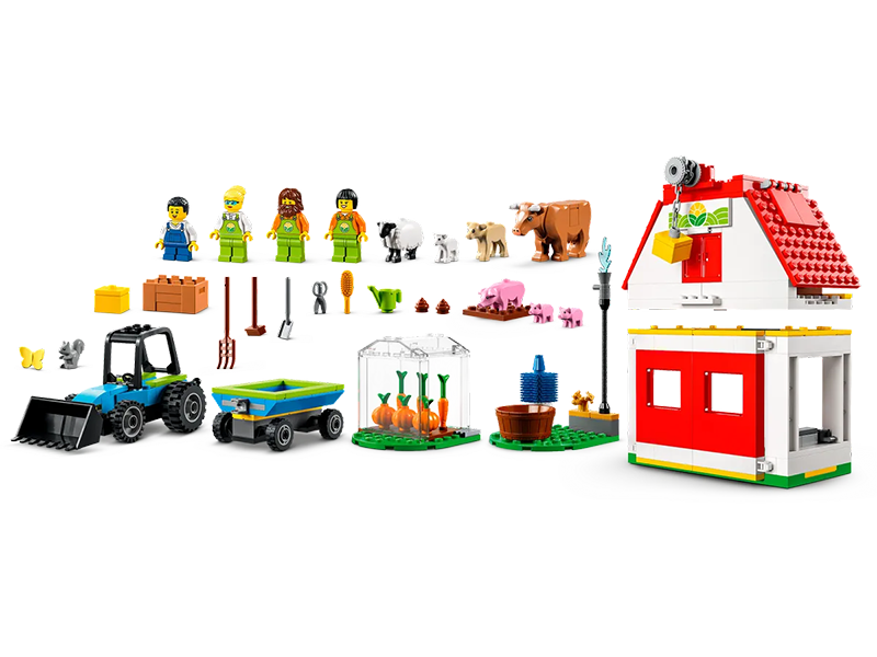 LEGO® 60346 City Barn & Farm Animals (ship from 1st Jun) - My Hobbies