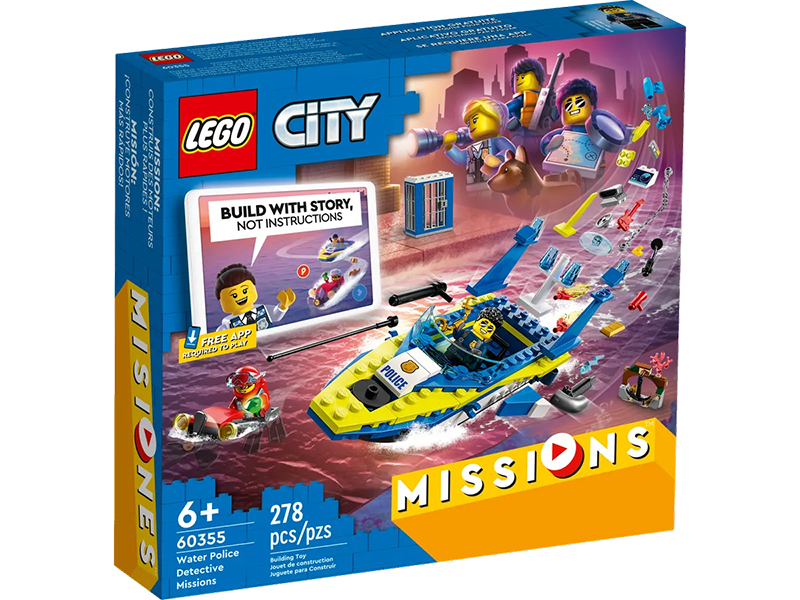 LEGO® 60355 City Water Police Detective Missions (ship from 1st Jun) - My Hobbies