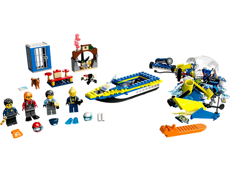 LEGO® 60355 City Water Police Detective Missions (ship from 1st Jun) - My Hobbies
