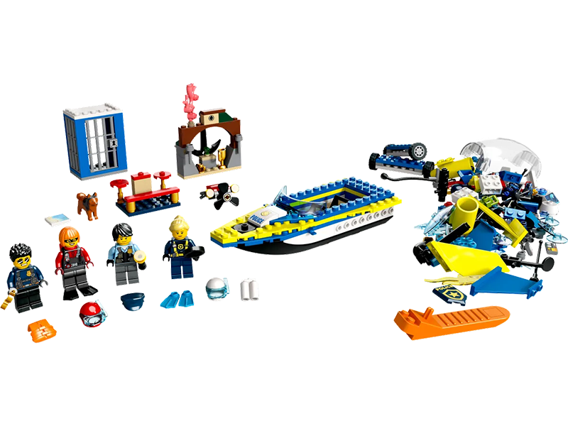 Lego water police sale