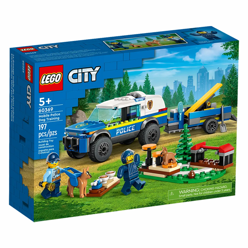 LEGO® 60369 City Mobile Police Dog Training - My Hobbies