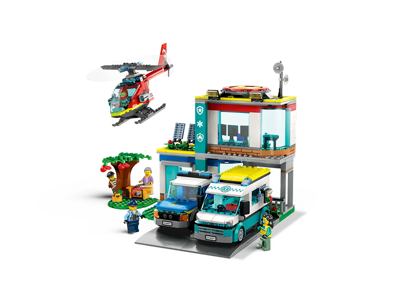 LEGO® 60371 City Emergency Vehicles HQ - My Hobbies