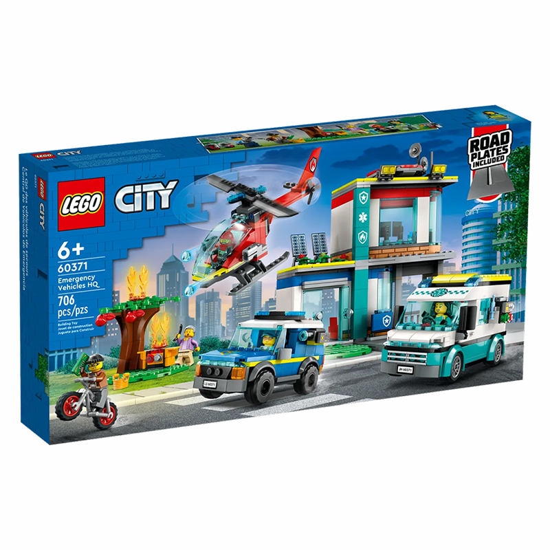 LEGO® 60371 City Emergency Vehicles HQ - My Hobbies
