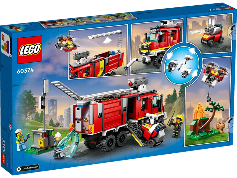 LEGO® 60374 City Fire Command Truck - My Hobbies