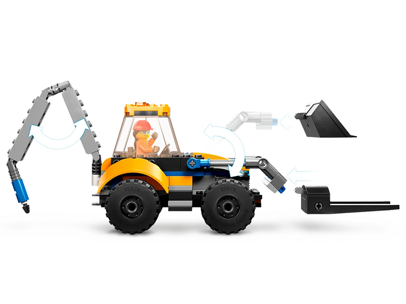 LEGO 60385 City Construction Digger My Hobbies