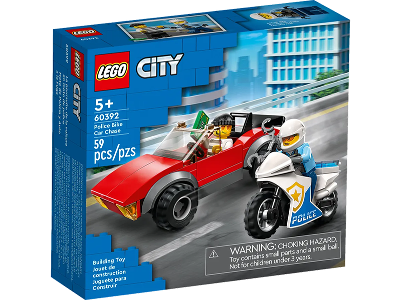 LEGO® 60392 City Police Bike Car Chase - My Hobbies