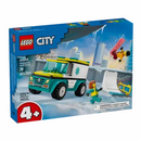 LEGO 60403 City Emergency Ambulance and Snowboarder