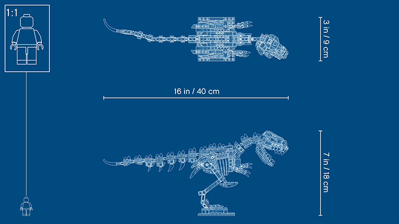 LEGO® 21320 Ideas Dinosaur Fossils - My Hobbies