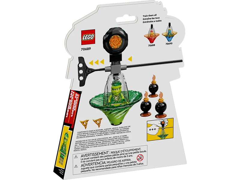 LEGO® 70689 NINJAGO® Lloyd's Spinjitzu Ninja Training - My Hobbies