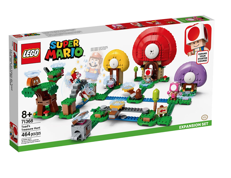 LEGO® 71368 Super Mario™ Toad’s Treasure Hunt Expansion Set - My Hobbies