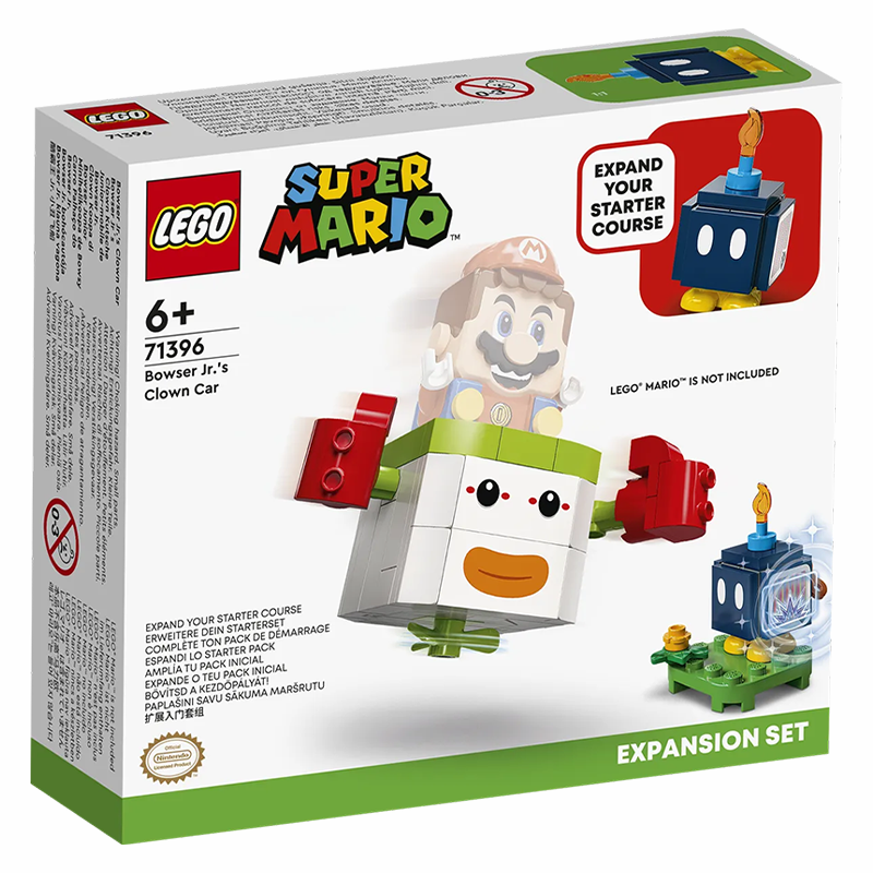 LEGO® 71396 Super Mario™ Bowser Jr.'s Clown Car Expansion Set - My Hobbies