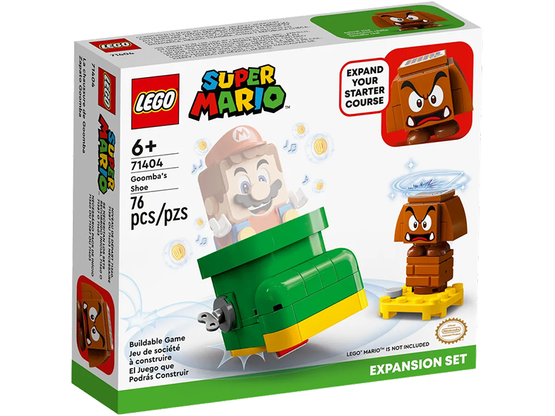 LEGO® 71404 LEGO® Super Mario™ Goomba’s Shoe Expansion Set - My Hobbies