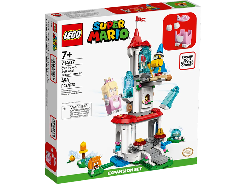 LEGO® 71407 LEGO® Super Mario™ Cat Peach Suit and Frozen Tower Expansion Set - My Hobbies