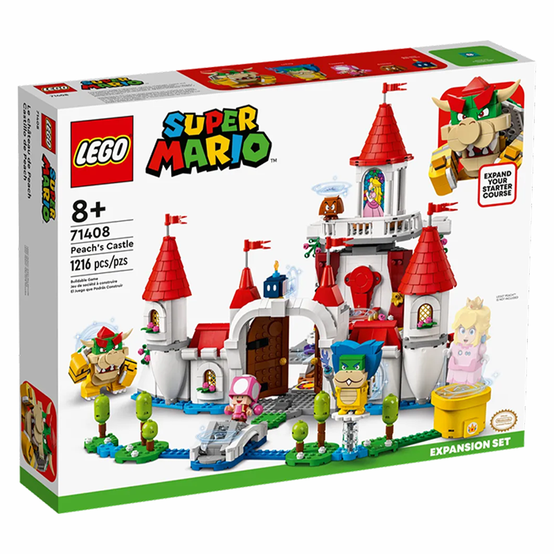 LEGO® 71408 LEGO® Super Mario™ Peach’s Castle Expansion Set - My Hobbies