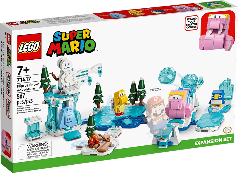 LEGO® 71417 Super Mario™ Fliprus Snow Adventure Expansion Set - My Hobbies