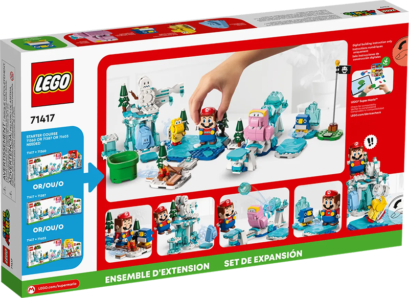 LEGO® 71417 Super Mario™ Fliprus Snow Adventure Expansion Set - My Hobbies