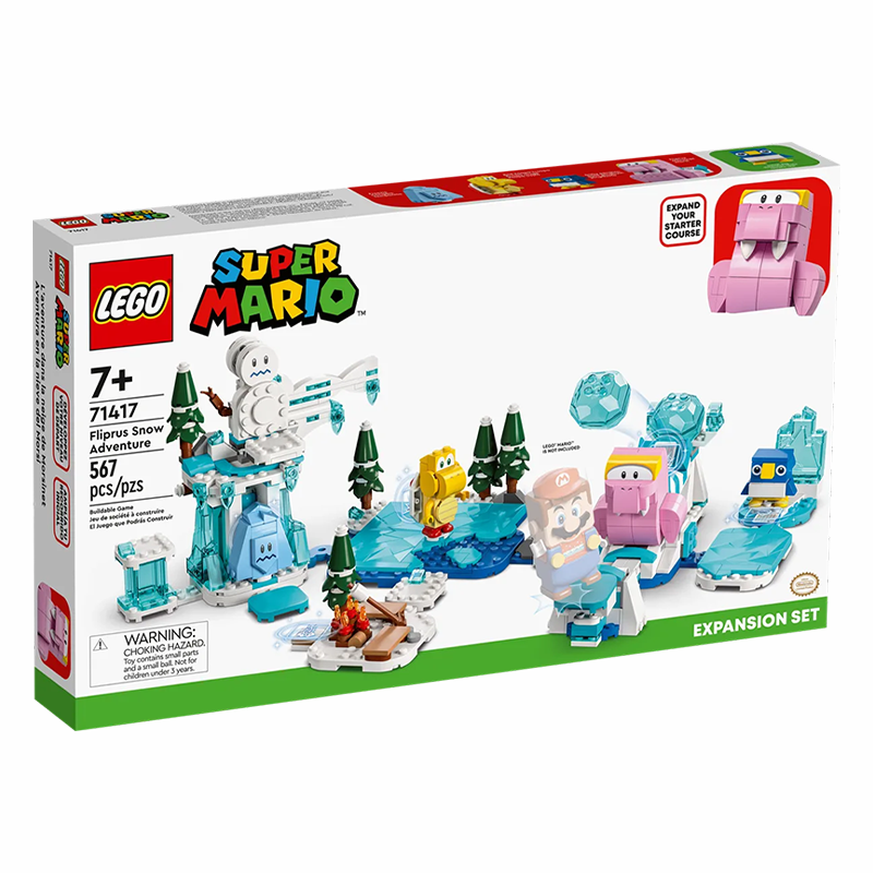 LEGO® 71417 Super Mario™ Fliprus Snow Adventure Expansion Set - My Hobbies